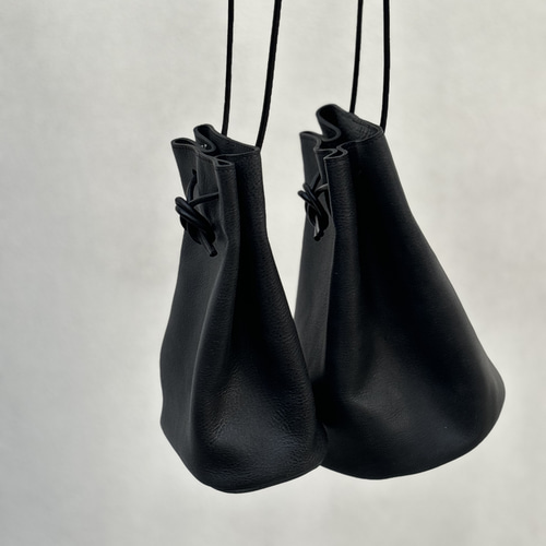 2wayレザー巾着バッグ 小サイズ 巾着バッグ maripe 通販