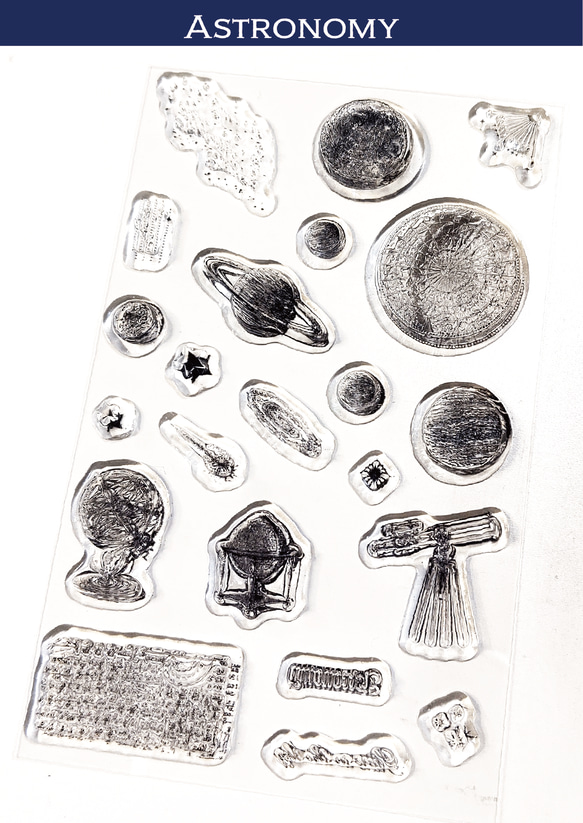 クリアスタンプ 宇宙 2枚目の画像