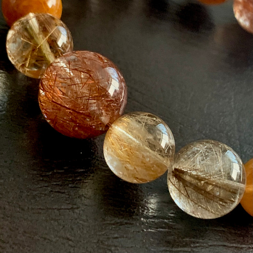 お手頃ミックスカラールチルたん　一つだけ良いルチルと取り替えます お手頃ミックスカラールチルたん 一つだけ良いルチルと取り替え