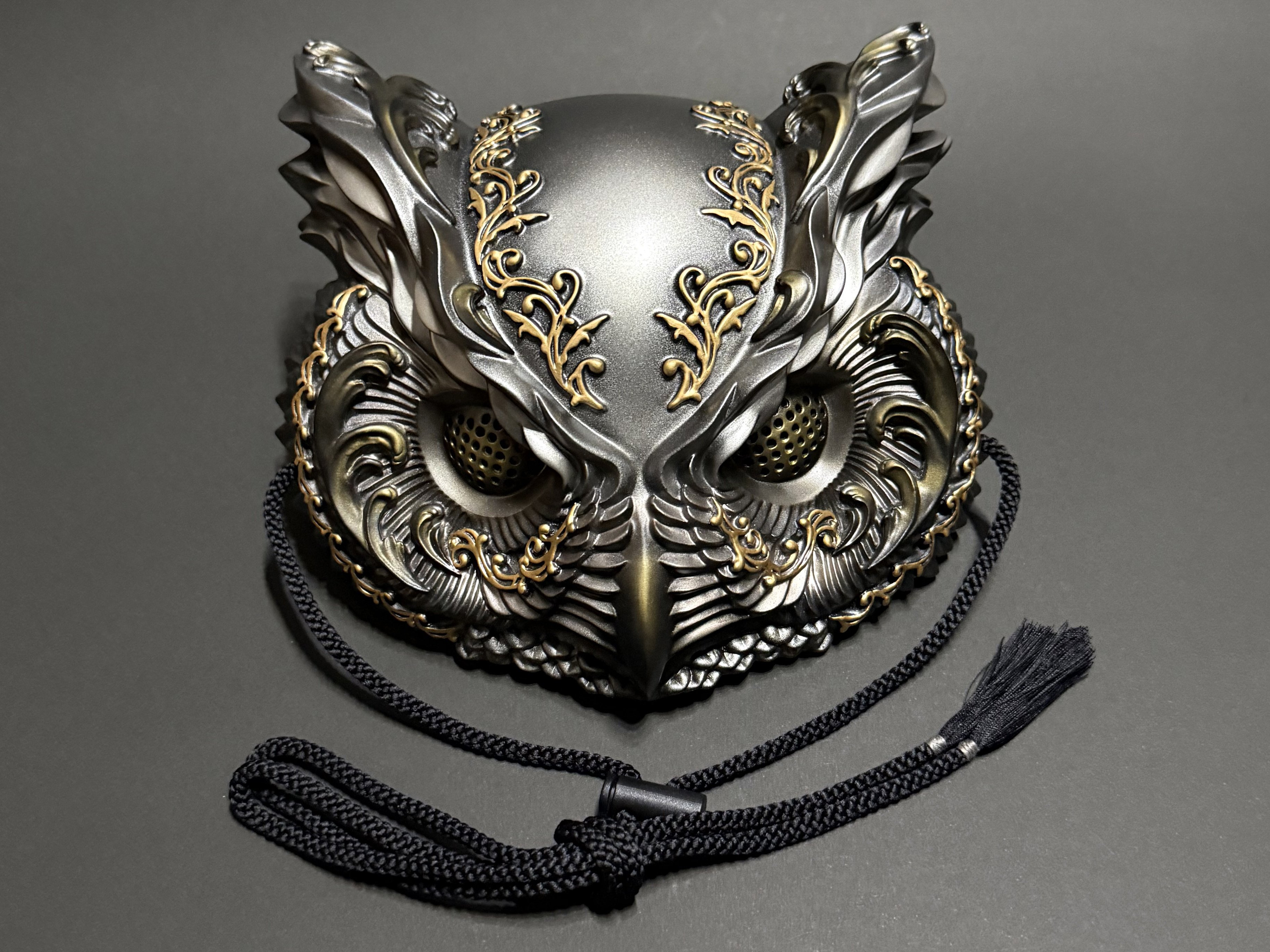 梟面 Gothic Ver.（Metal silver）