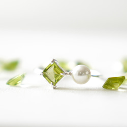 2.02ct天然アクアマリン リング 天然ダイヤモンド 高品質 K18 指輪