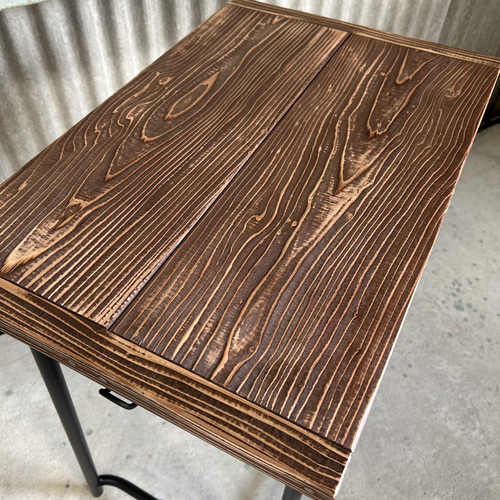 一点もの】学校机 オリジナルブラウン天板 勉強机 机・デスク KOBU  