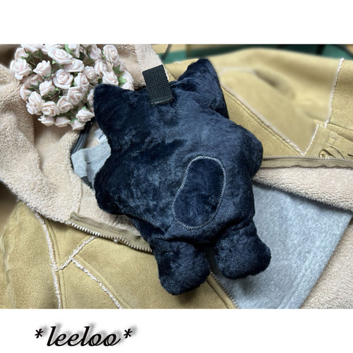 ★★里親募集中★超デカ黒猫ヤローのポーチ★★ 里親募集中☆超デカ黒猫ヤローのポーチ ポーチ アシアート 通販