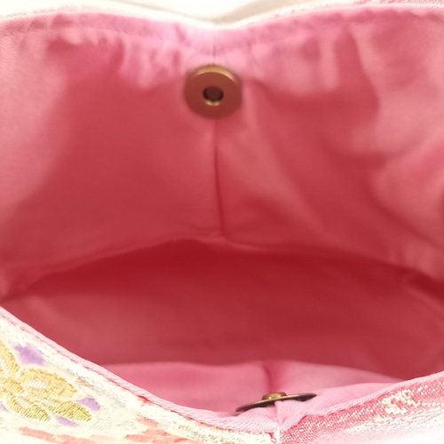 袋帯 帯リメイクバッグ 三角バッグ トートバッグ 繕う～tsuturou
