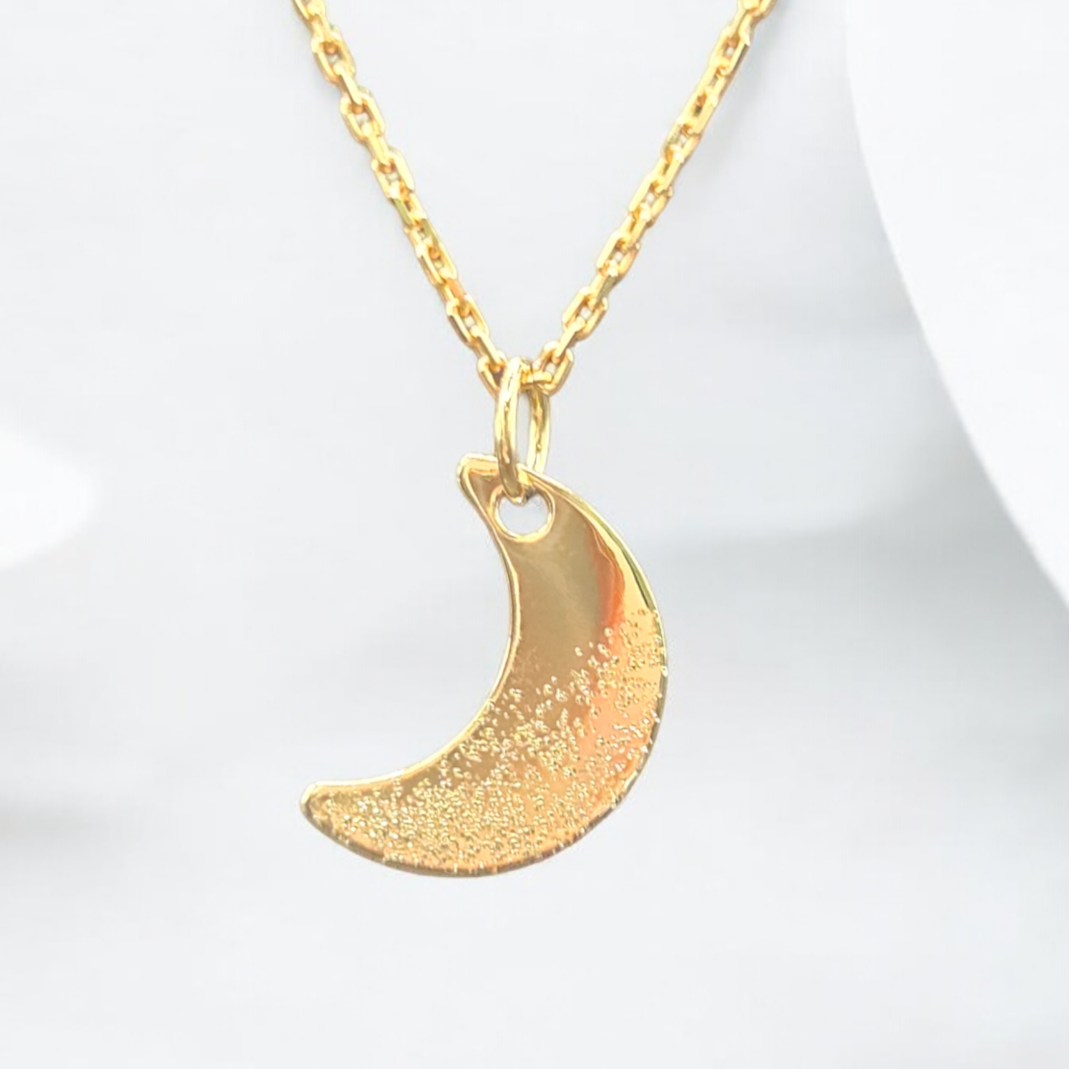 K18　月(Moon)　ペンダント