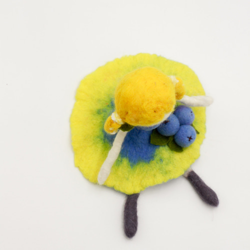 フェルト人形飾り フェルトドール バッグチャーム置き物 nasan-m7