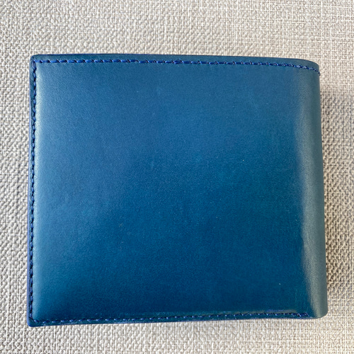 二つ折りミドルウォレット 【イタリアンレザー（ブルガロ）】 二つ折り