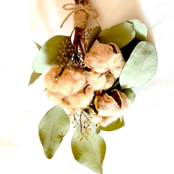 コットンフラワー 2枚目の画像