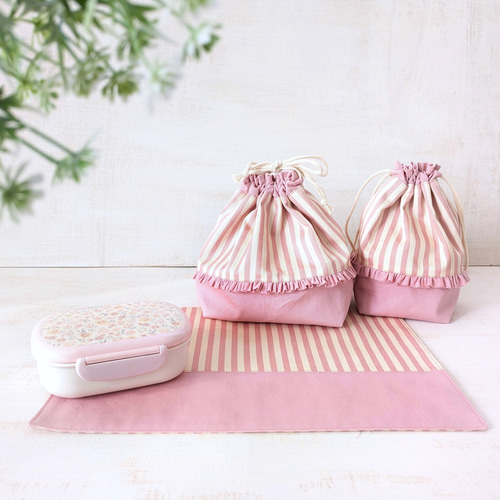 ═order page ═ お弁当袋 コップ袋 給食袋 ランチョンマット - un par