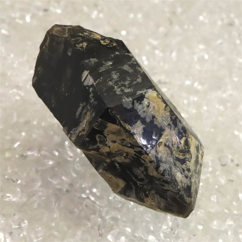 国産鉱物　中津川　黒水晶　原石　モリオン　鉱物標本 岐阜県中津川市苗木産 黒水晶（モリオン）原石 82.2g #58581 天然石