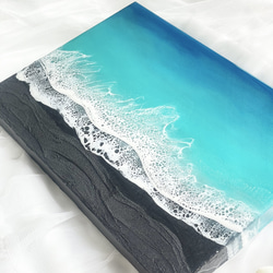 レジンアート　サンセット サンセット A3 海レジンアート - メルカリ
