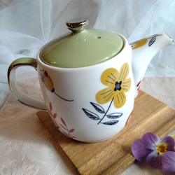 【珈琲ポット＆シュガーポット＆クリーマー】北欧柄3点セット 4枚目の画像