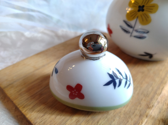 【珈琲ポット＆シュガーポット＆クリーマー】北欧柄3点セット 10枚目の画像