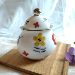 【珈琲ポット＆シュガーポット＆クリーマー】北欧柄3点セット 8枚目の画像