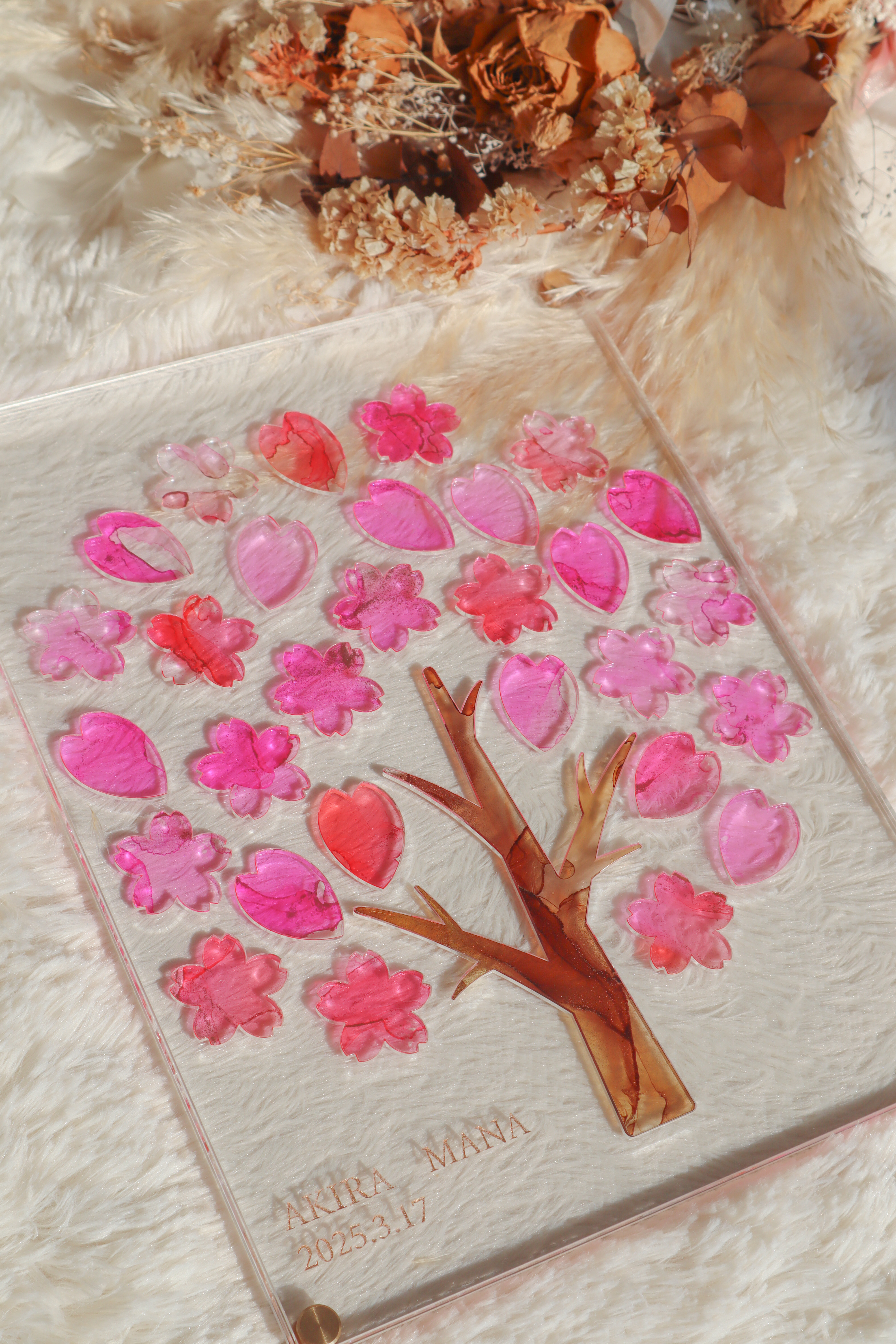 *⋆⸜ 春の結婚式にピッタリ ⸝⋆*  ‬桜の結婚証明書