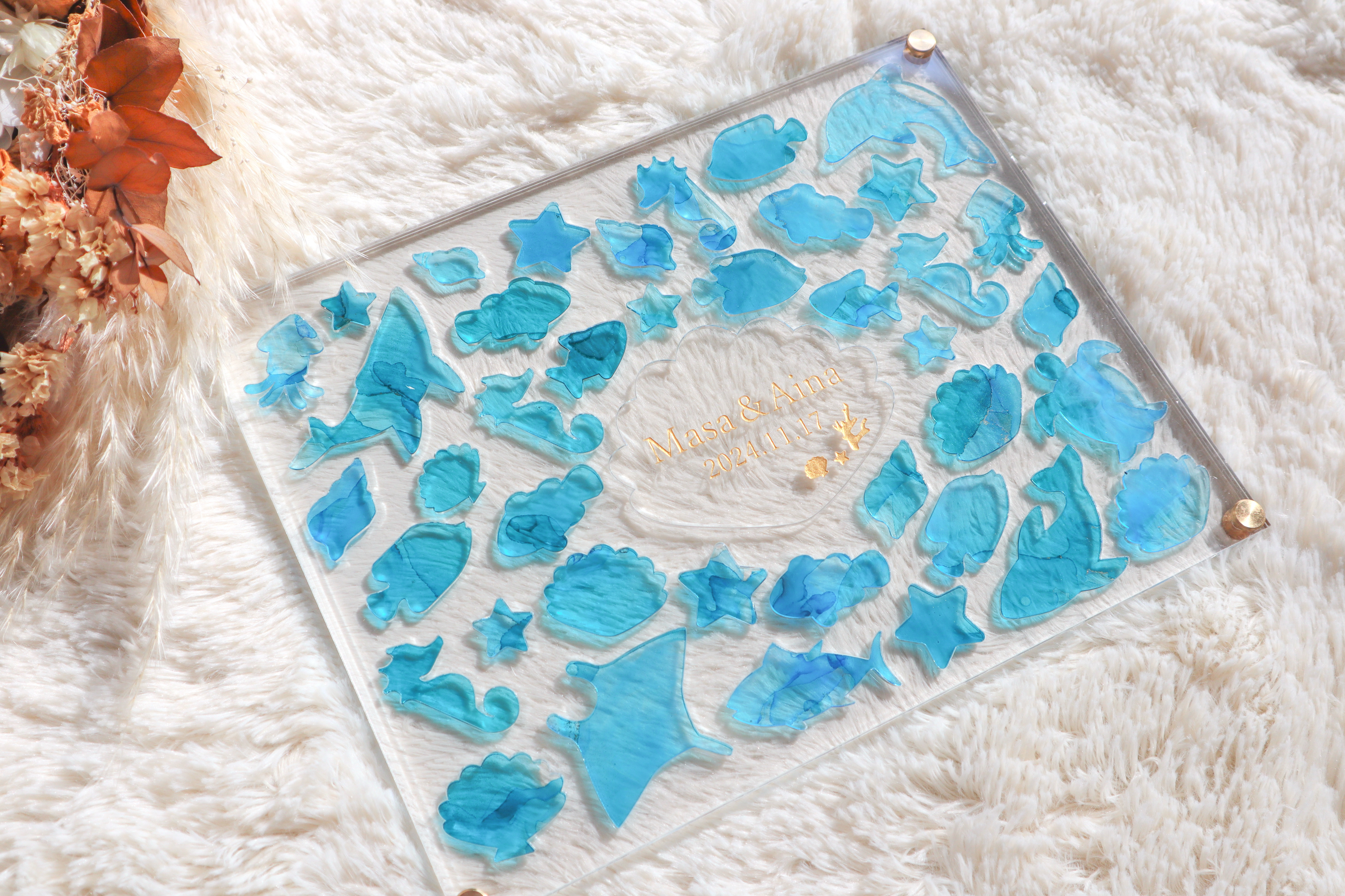 *⋆⸜ 夏や海好きの方の結婚式にピッタリ ⸝⋆*  ‬海の結婚証明書