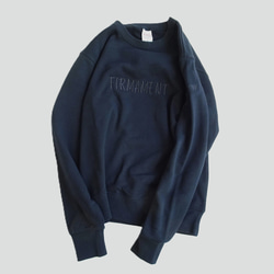 2カラー刺繍9.7オンススウェットトレーナー＜FIRMAMENT＞ 4枚目の画像