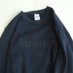 2カラー刺繍9.7オンススウェットトレーナー＜FIRMAMENT＞ 2枚目の画像