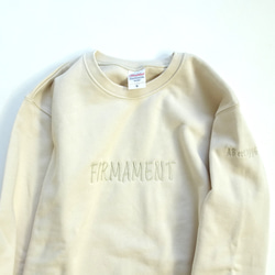 2カラー刺繍9.7オンススウェットトレーナー＜FIRMAMENT＞ 8枚目の画像