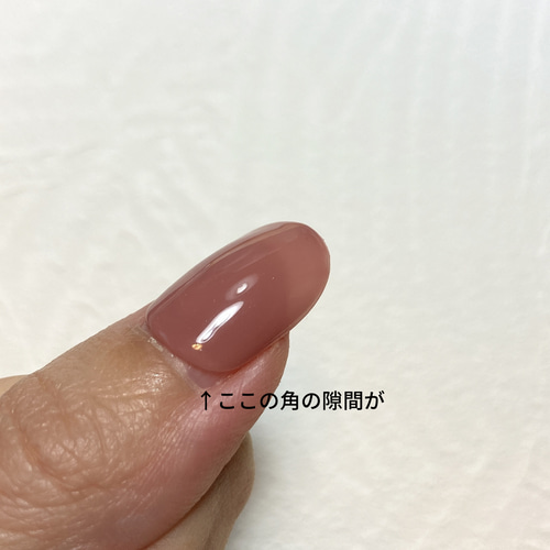 きらきらガラスフレンチ / フレンチネイル キラキラネイル 上品ネイル