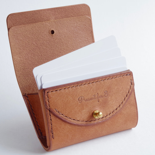 ○ころりんこ 三つ折り財布 本革 イタリアンレザー マルゴー 三