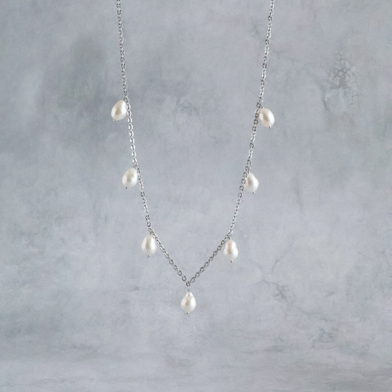 花の雨 ー パールしたたる ネックレス