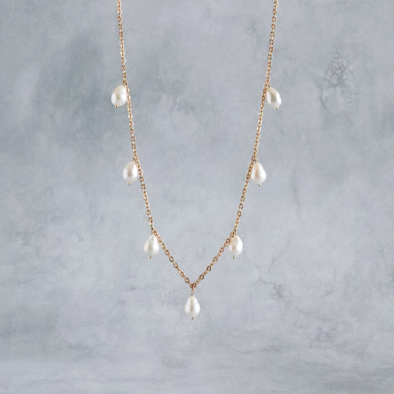 花の雨 ー パールしたたる ネックレス 5,214円