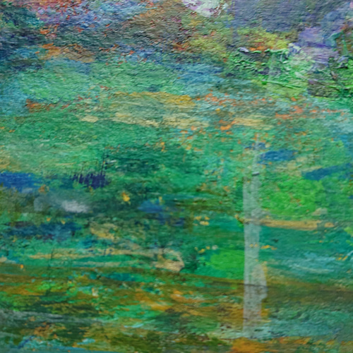 【伊豆の風景】　小出　卓作　抽象・具象風景画セット 星の思い出】273mm×220mm | Awai