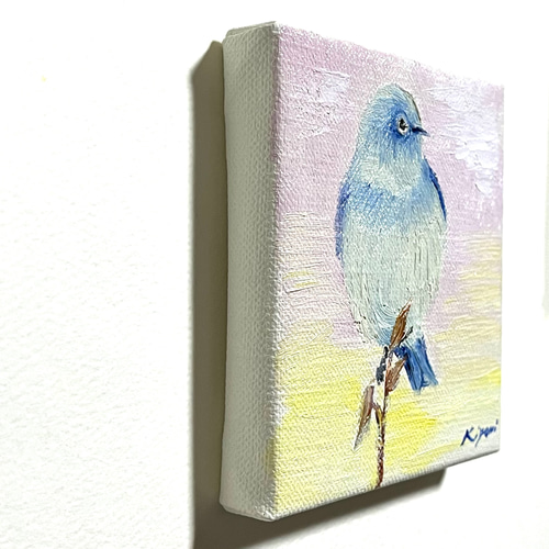春の空と青い鳥 【油絵】 絵画 Atelier kiyomi 通販 18828572 春の空と青い鳥 【油絵】 絵画 Atelier kiyomi 通販 18828572