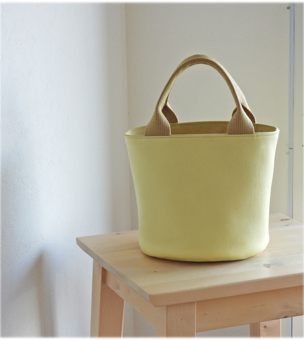 バケツトート　ベビー　レモン