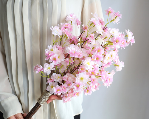 ❀ sa ku ra さくら 桜のブーケ M ❀ 桜 和装ブーケ 前撮り