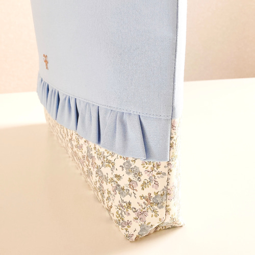 3点セット】Libertyリバティ入園入学グッズ＊ブルー＊クラシカル