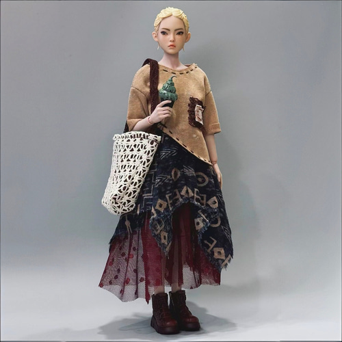 カフェヴィーニョ様　オーダー　ドール服　ハンドメイド カフェヴィーニョ様 オーダー ドール服 ハンドメイド - メルカリ