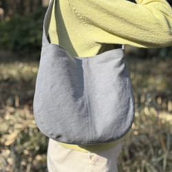倉敷帆布のまぁるいトート　サンドベージュ 10枚目の画像