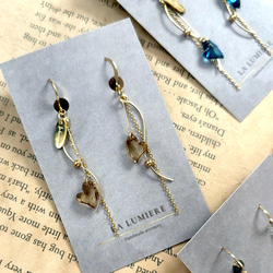 4color！"甘くない♡" 大人ハート ピアス/イヤリング⑅*॰ॱ 4枚目の画像