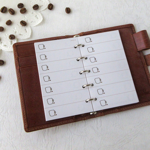 品番：M5-04】M5サイズ / 見開き2week：システム手帳リフィル 手帳