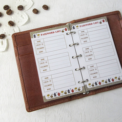 品番：M5-16】M5サイズ / 診療記録リフィル：システム手帳リフィル