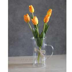 オレンジ（橙） アートフラワー のおすすめ人気通販｜Creema(クリーマ