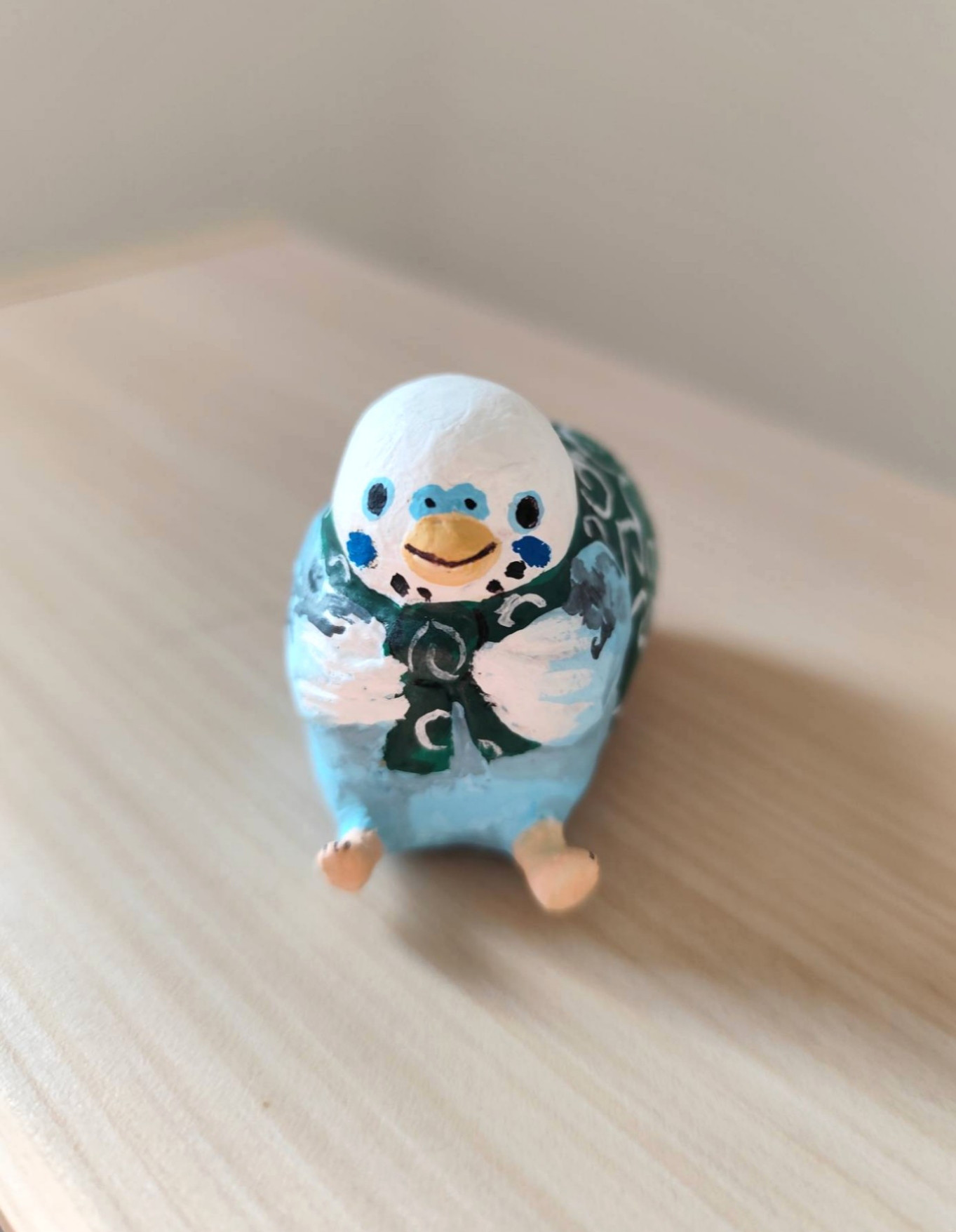 福を運ぶセキセイインコさん