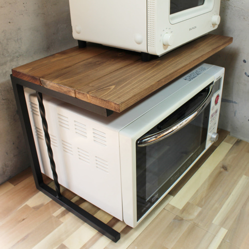 アイアンレンジラック・角鉄ネジり仕様 棚・シェルフ・ラック