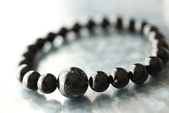 ☆戦いと破邪のお守り※向こう傷あり☆ブラックルチルクォーツ：11.5