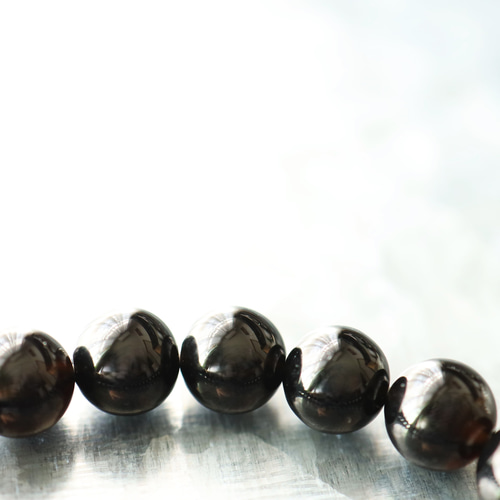 予約取り置き11月1日【超レア】ブラックルチル 特価 連売り商品 ブラックルチルクォーツ Φ14±0.5mm : 天然石のお店Sun