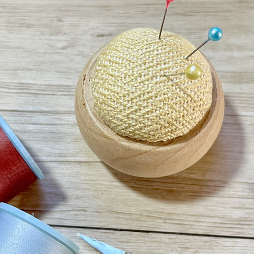 手織り ピンクッション 針山 裁縫 その他インテリア雑貨 ひよこ豆 通販