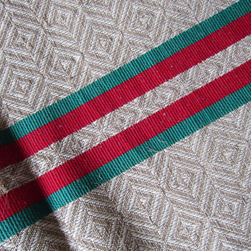 フレンチリネン バスク織 トーション キッチンクロス テーブルクロス