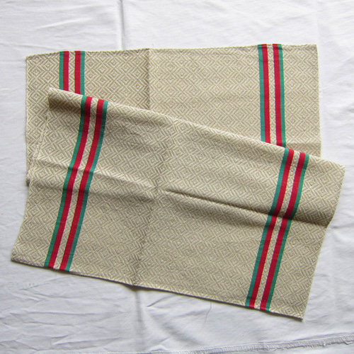 フレンチリネン バスク織 トーション キッチンクロス テーブルクロス