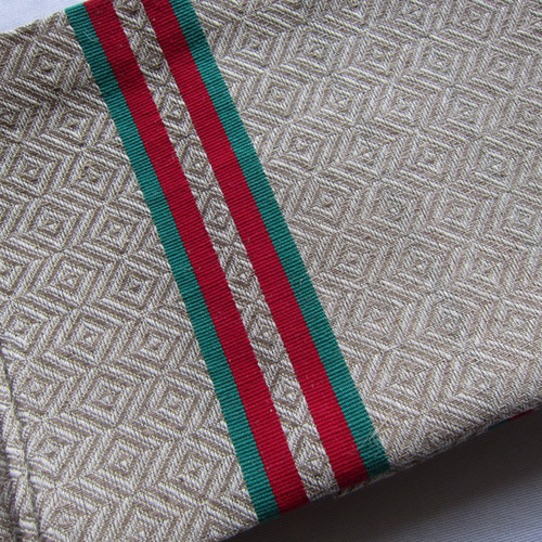 フレンチリネン バスク織 トーション キッチンクロス テーブルクロス