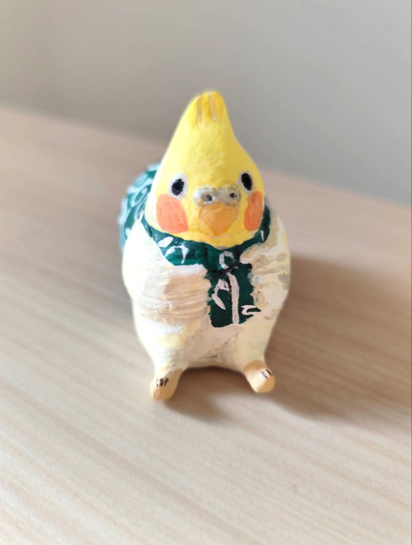 福を運ぶオカメインコさん