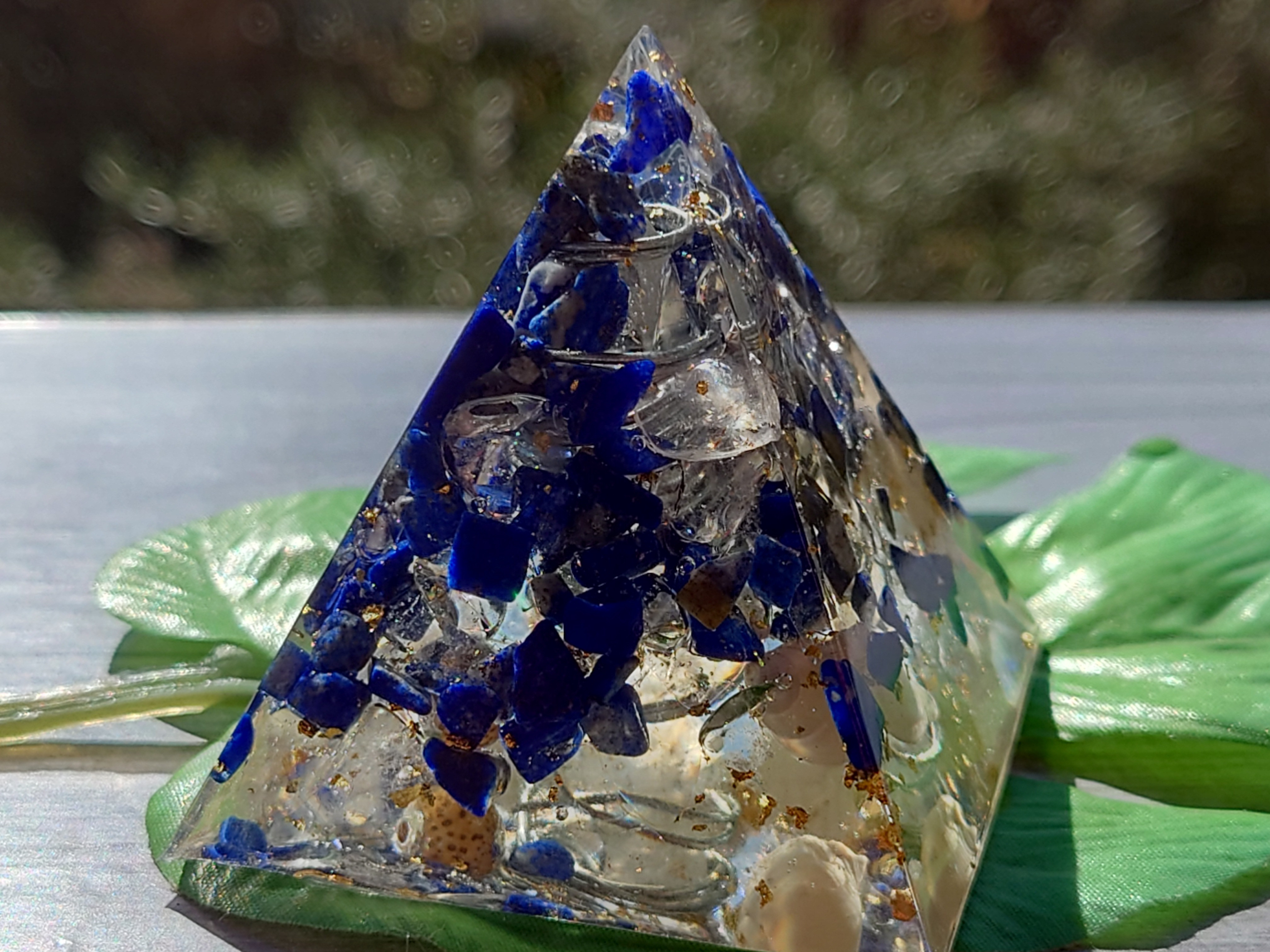 願いの叶う本物のオルゴナイト☆ラピスラズリ 天然石 KU'UMOMI 通販