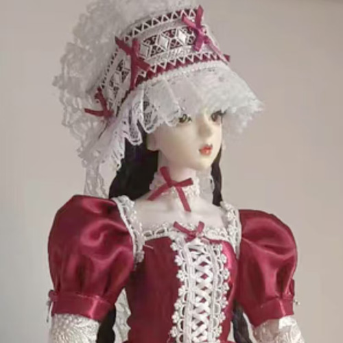 豪華なドレス BJD luts 1/3,1/4,1/6 女性用のスカート ロリータ ドール