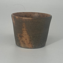 備前焼　青備前　蕎麦猪口　（２）紙箱入り 4枚目の画像